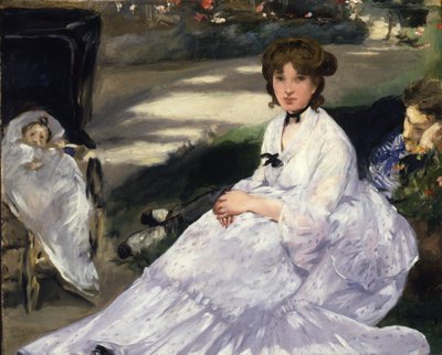 In the Garden, 1870 by Édouard Manet